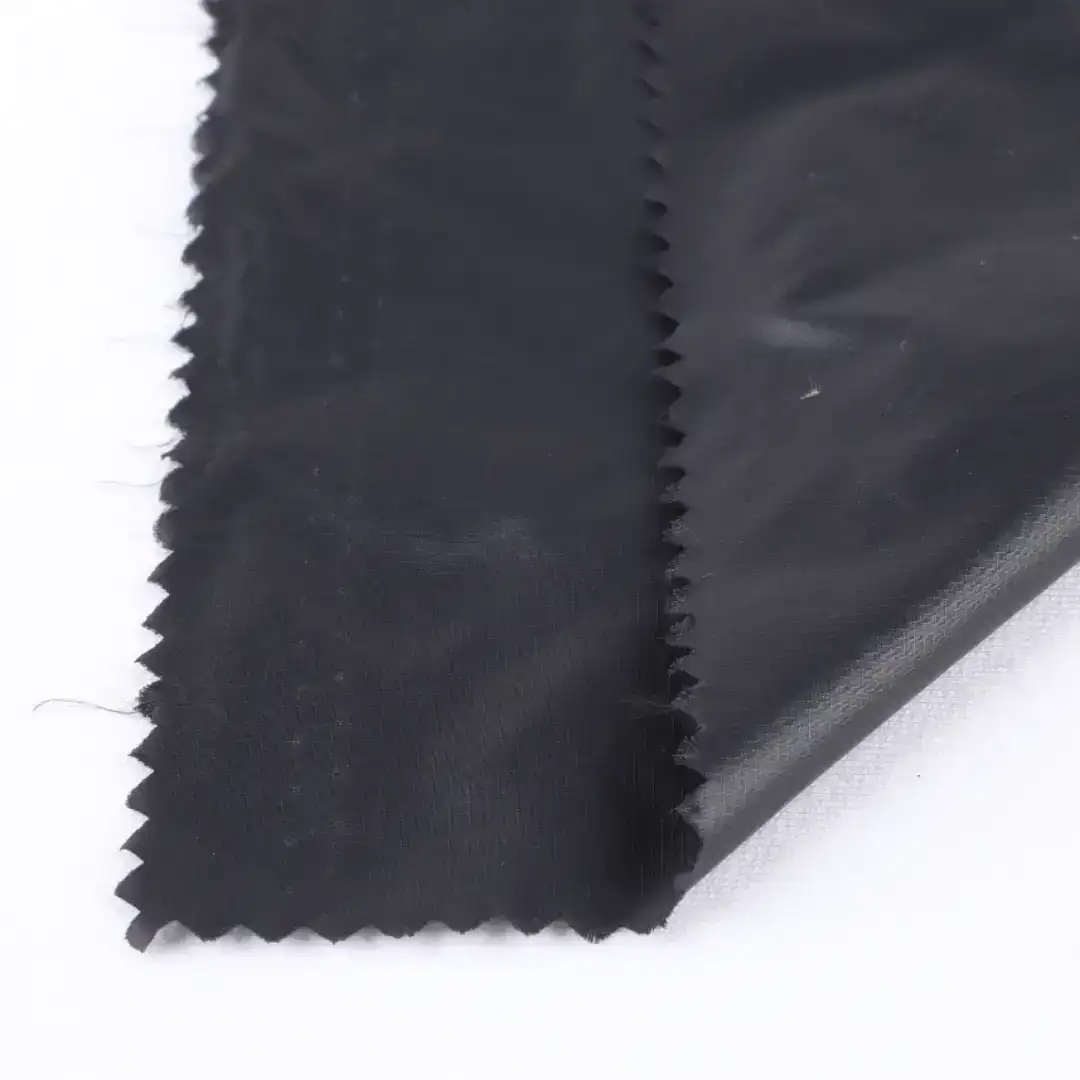 China Fabric for Shirt,Jackets,Tank Top,Outdoor Jackets,Ski Suits,Sun-Protective Clothing Nylon Taslon Synthetic Woven Fabric Nylon Black color buy from China wholesaler bulk order at wholesale price free worldwide shipping Alibaba