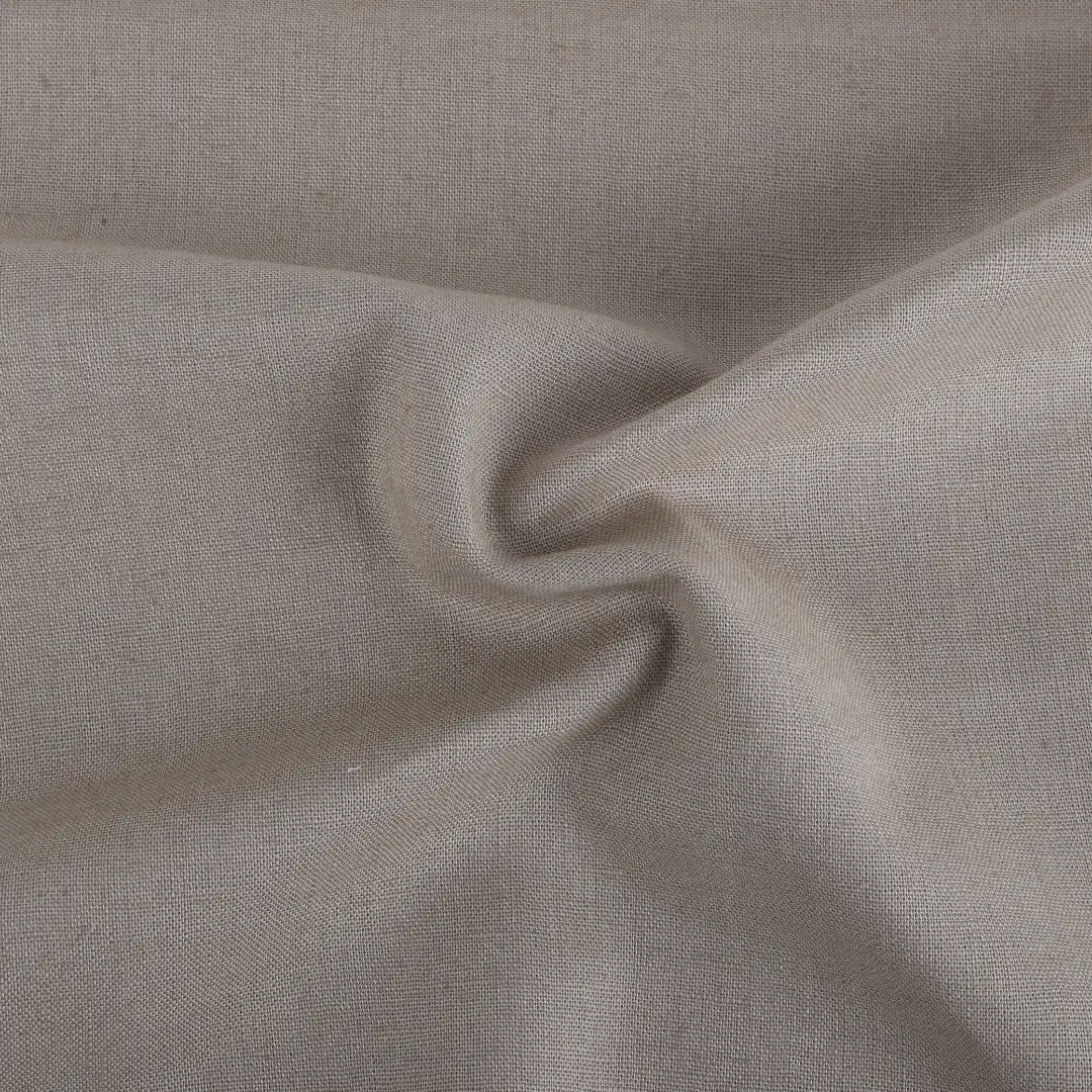 Bangladesh Fabric  Linen/Cotton Plain Natural Woven Fabric Brown color buy in Bangladesh wholesaler bulk order at wholesale price free worldwide shipping Alibaba