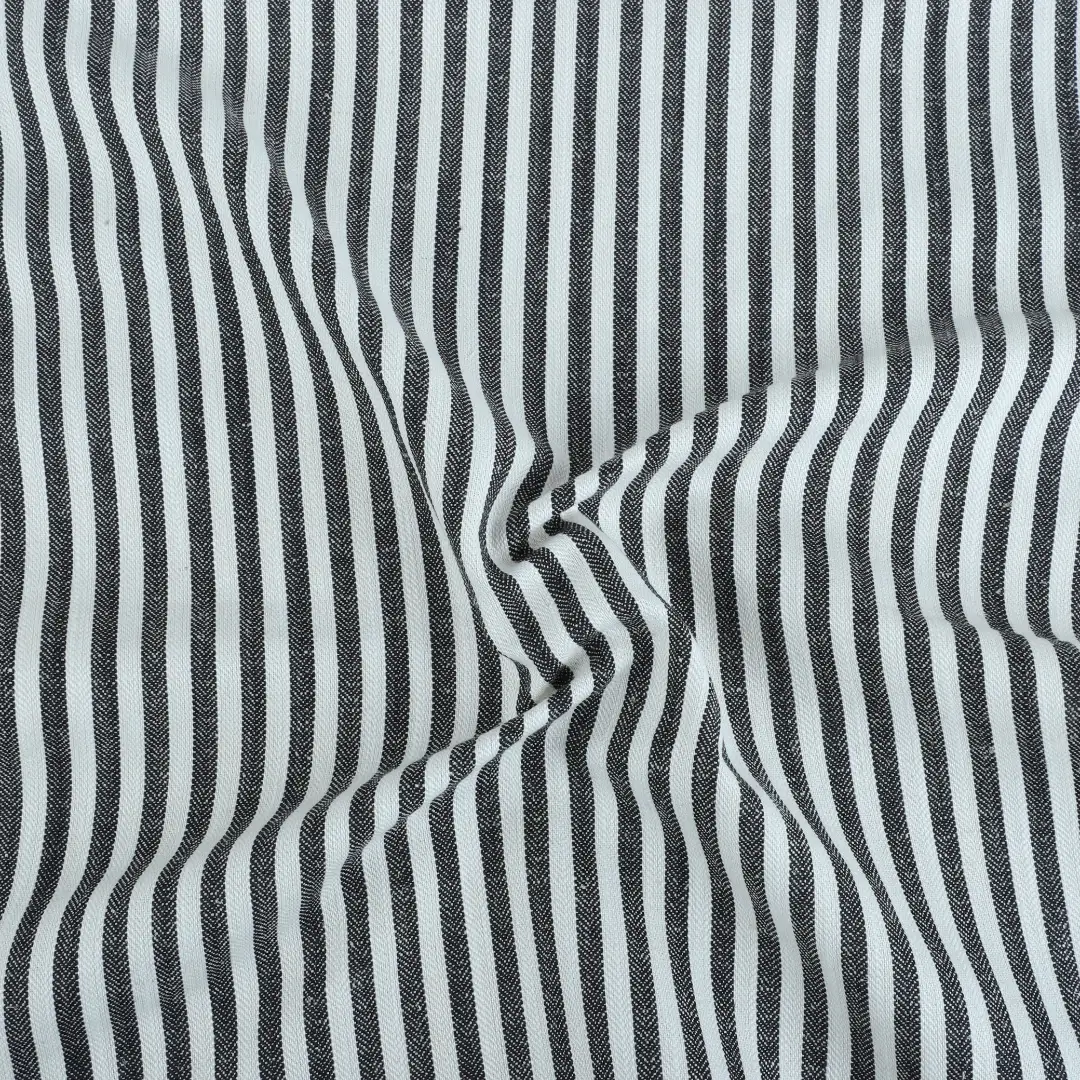 Bangladesh Fabric  Linen/Cotton Plain Natural Woven Fabric Black/White color buy in Bangladesh wholesaler bulk order at wholesale price free worldwide shipping Alibaba