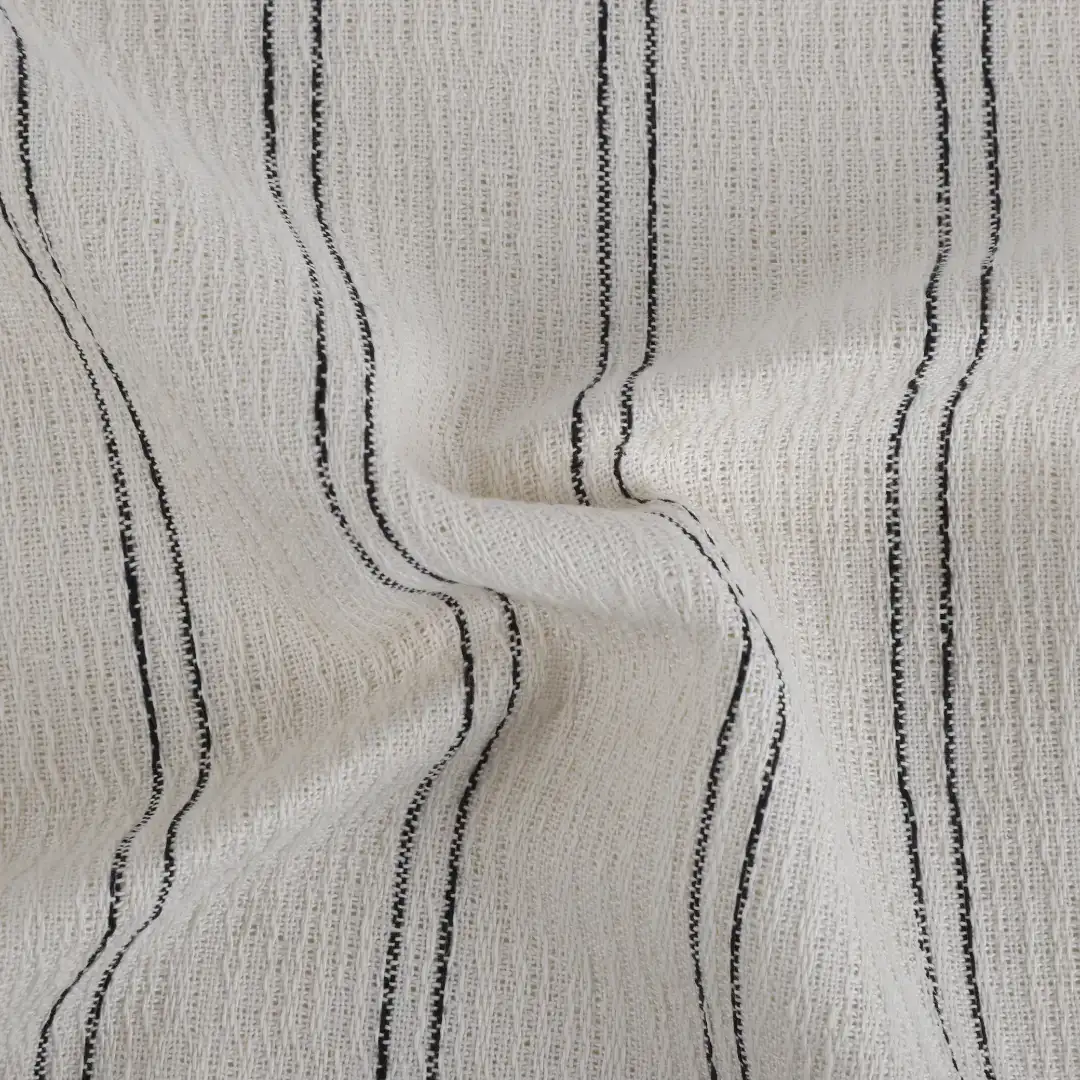 Bangladesh Fabric  Cotton Dobby Natural Woven Fabric White and Black color buy in Bangladesh wholesaler bulk order at wholesale price free worldwide shipping Alibaba