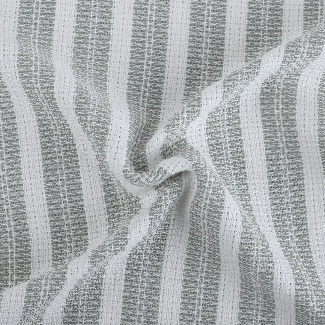 Bangladesh Fabric  Cotton Dobby Natural Woven Fabric White and Gray color buy in Bangladesh wholesaler bulk order at wholesale price free worldwide shipping Alibaba