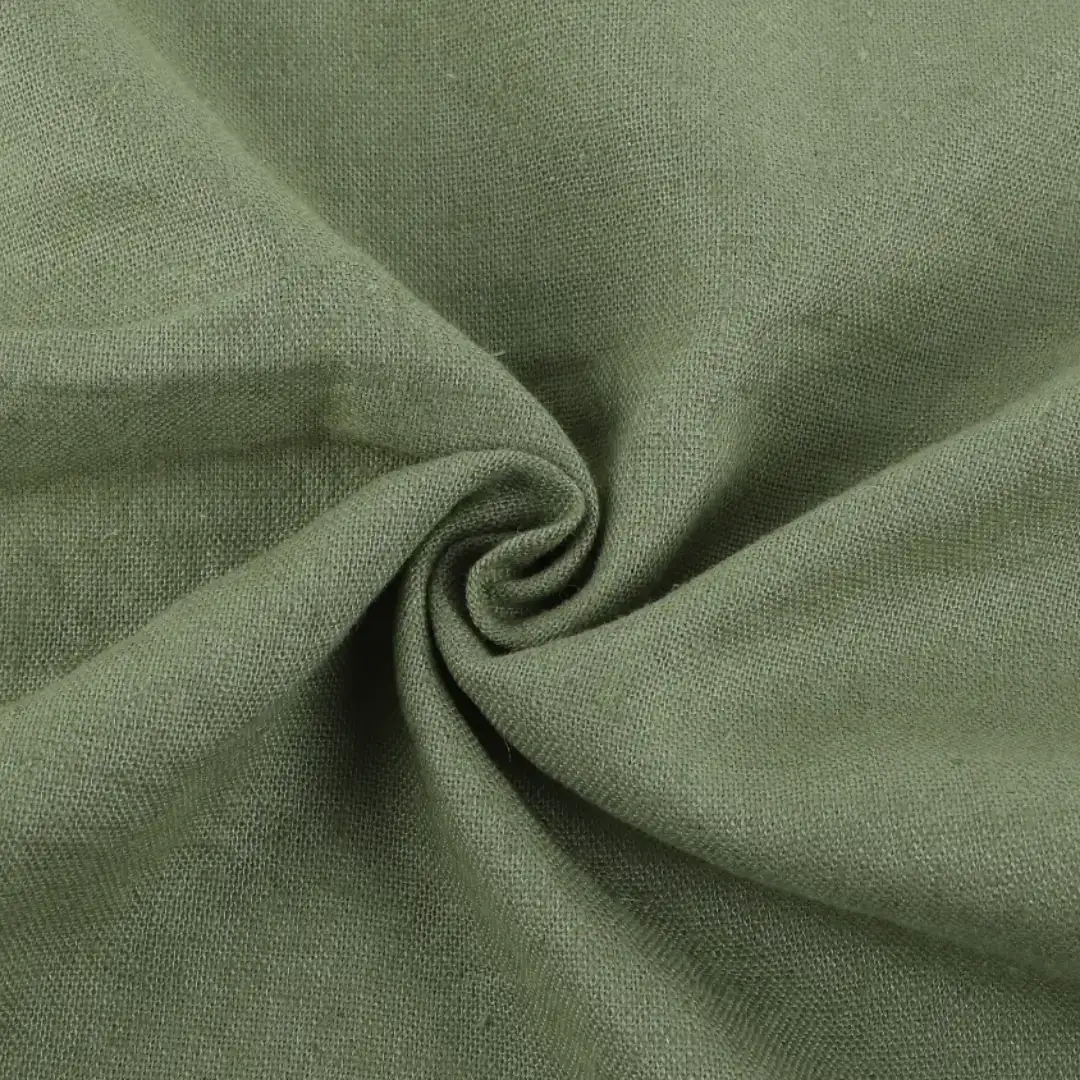 Bangladesh Fabric  Linen/Rayon Plain Natural Woven Fabric Green color buy in Bangladesh wholesaler bulk order at wholesale price free worldwide shipping Alibaba