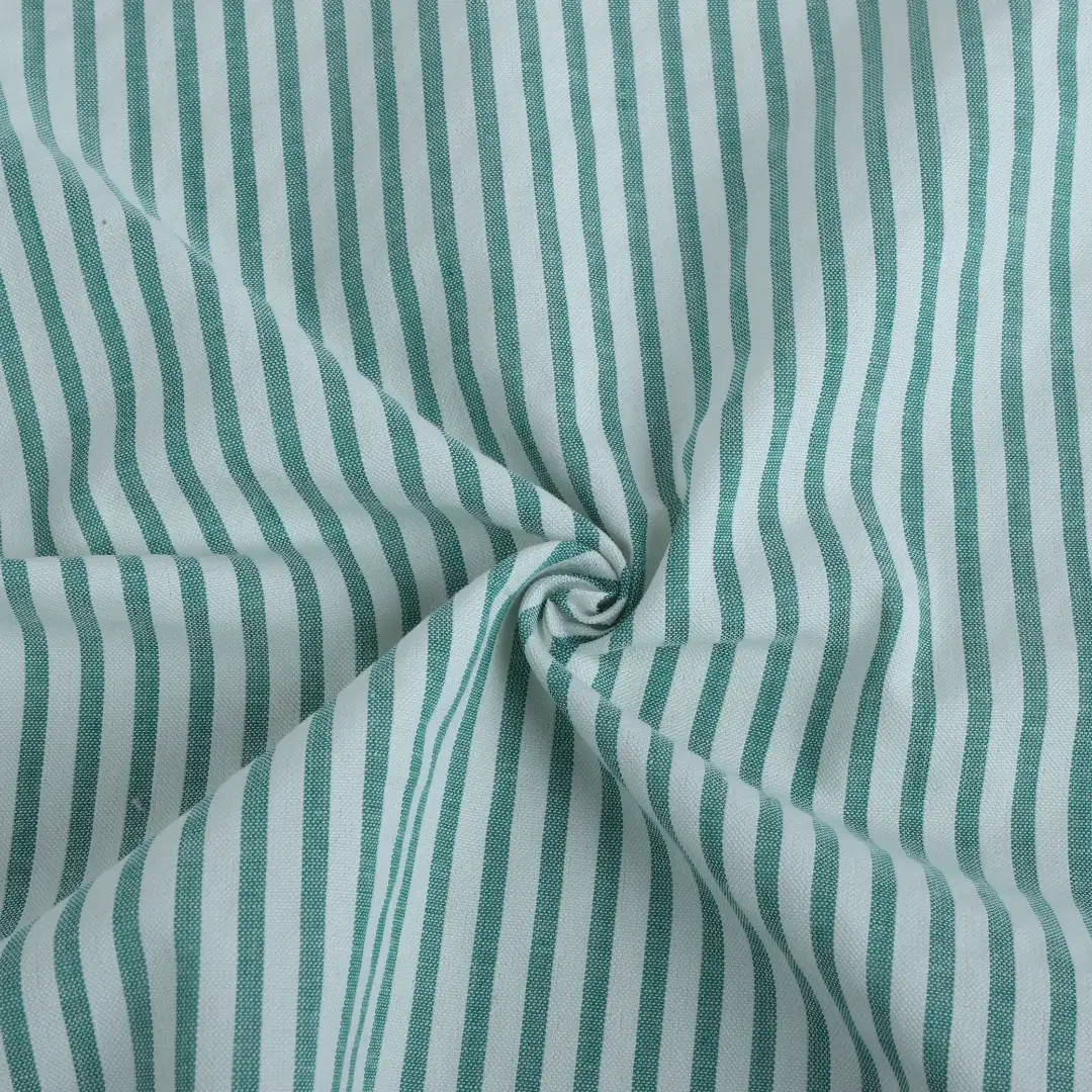 Bangladesh Fabric  Cotton Seersucker Natural Woven Fabric White and Green color buy in Bangladesh wholesaler bulk order at wholesale price free worldwide shipping Alibaba