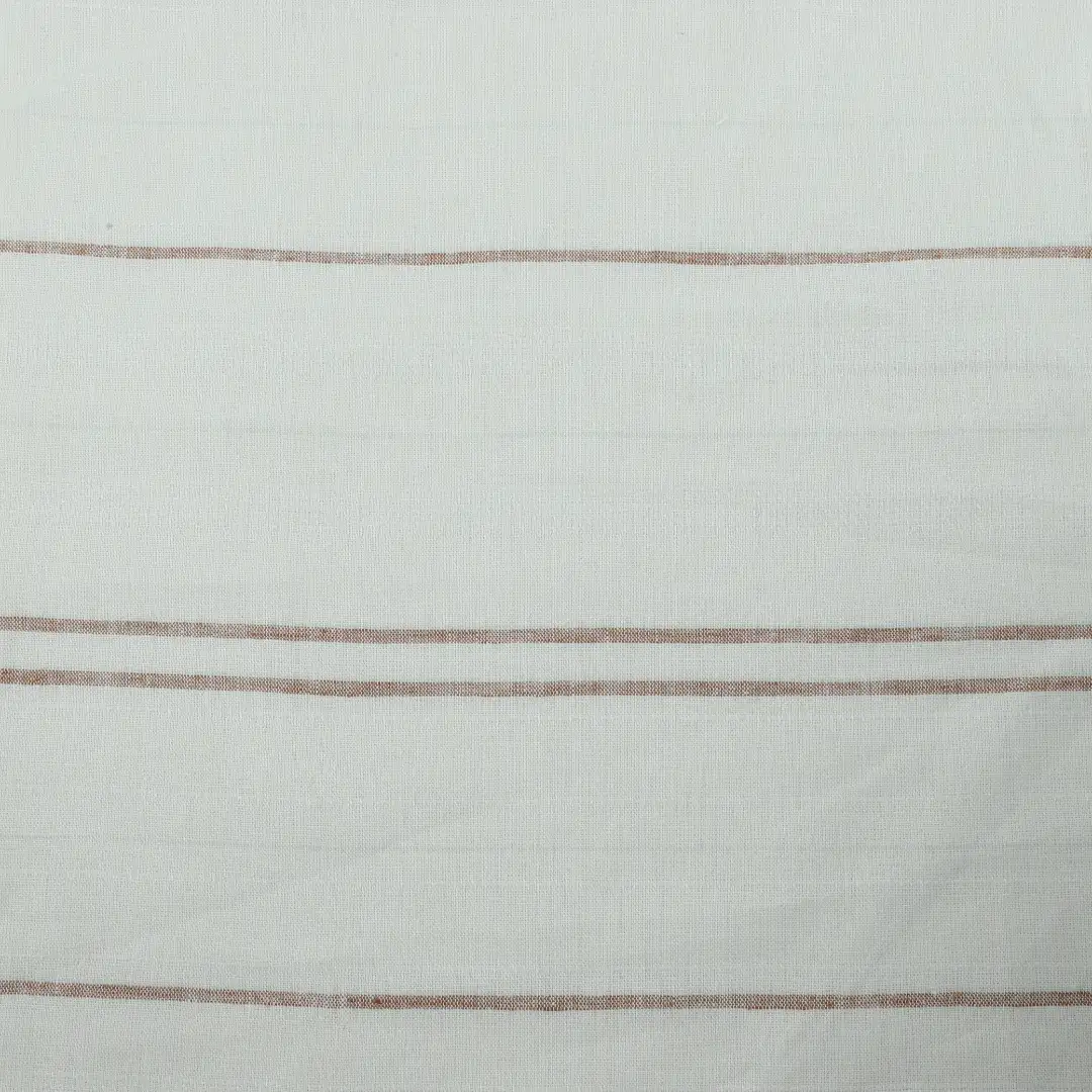 Bangladesh Fabric  Linen/Cotton Plain Natural Woven Fabric off White and Brown Print color buy in Bangladesh wholesaler bulk order at wholesale price free worldwide shipping Alibaba