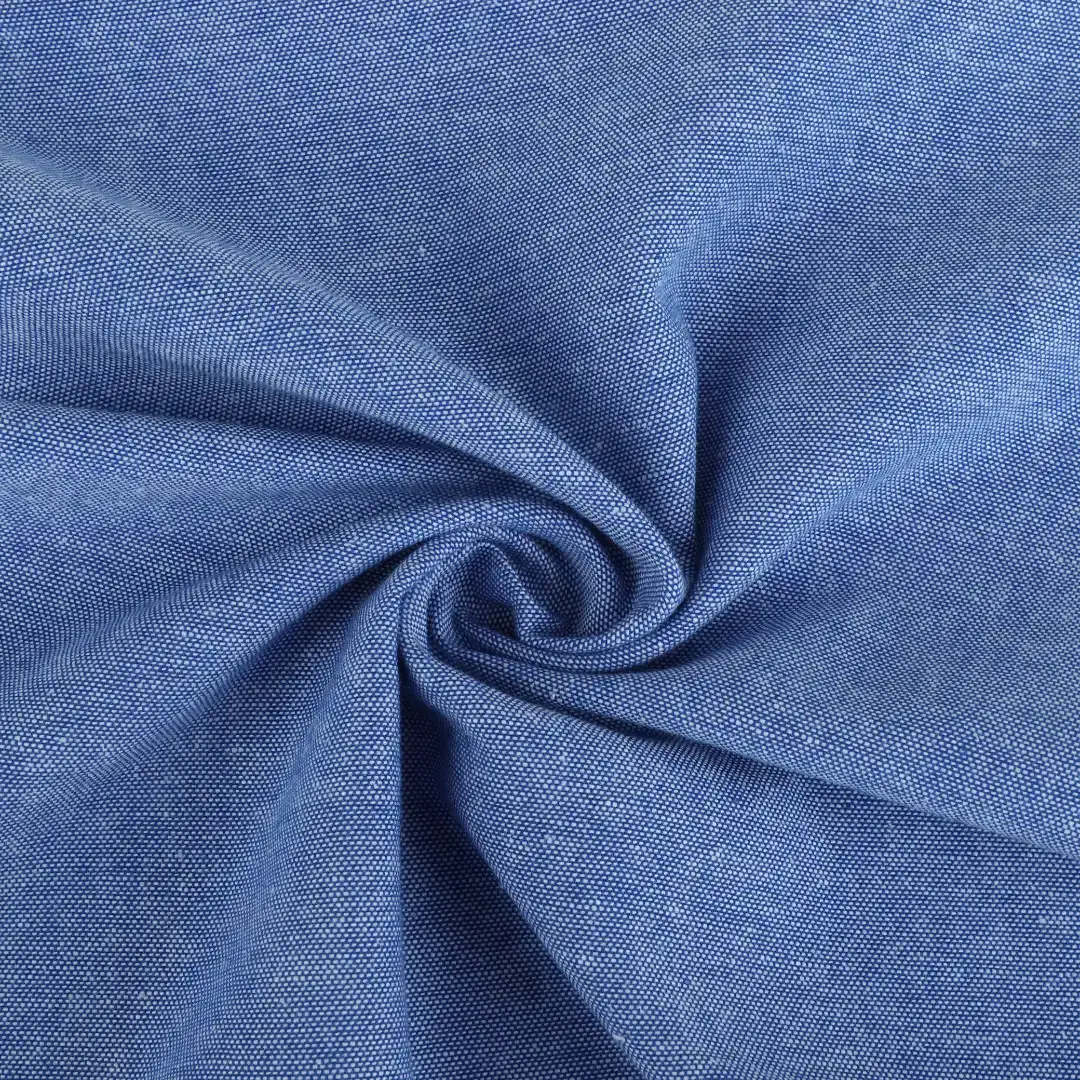 Bangladesh Fabric  Cotton YD Oxford Natural Woven Fabric Blue color buy in Bangladesh wholesaler bulk order at wholesale price free worldwide shipping Alibaba