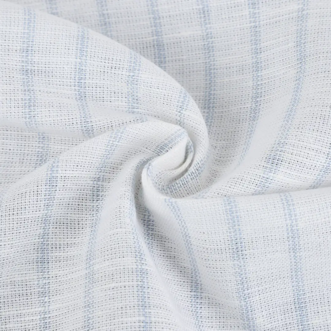 Bangladesh Fabric  Linen/Cotton YD Plain Natural Woven Fabric Linen Cotton YD STRIPE color buy from Bangladesh wholesaler bulk order at wholesale price free worldwide shipping Alibaba