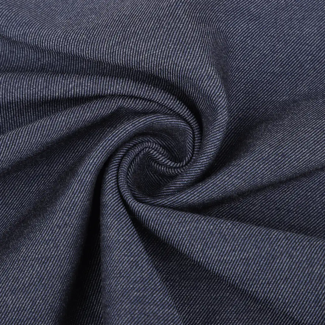 China Fabric for Shirt,Blouse Nylon/Rayon Bengaline Woven Blended Fabric Rayon Nylon Spandex MOKU NAVY-1 color buy from China wholesaler bulk order at wholesale price free worldwide shipping Alibaba