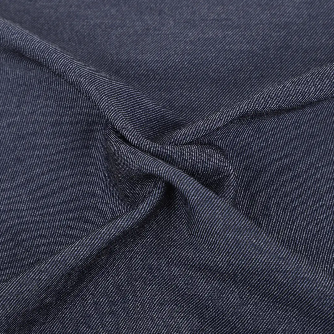 China Fabric for Shirt,Blouse Nylon/Rayon Bengaline Woven Blended Fabric Rayon Nylon Spandex MOKU NAVY-1 color buy from China wholesaler bulk order at wholesale price free worldwide shipping Alibaba