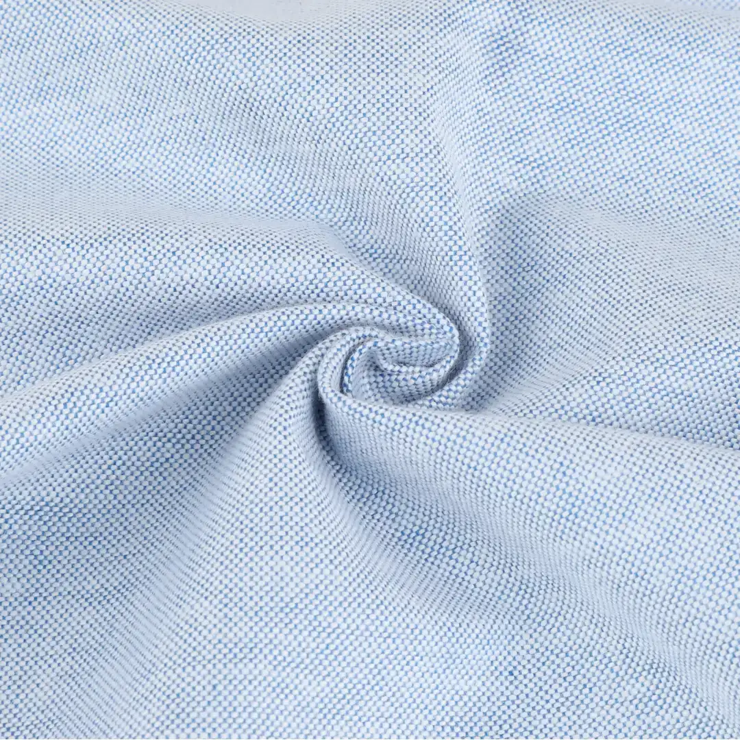 Bangladesh Fabric for Shirt,Crop Top,Skirt,Over Shirt Cotton YD Oxford Natural Woven Fabric Cotton Spandex Light Blue color buy from Bangladesh wholesaler bulk order at wholesale price free worldwide shipping Alibaba