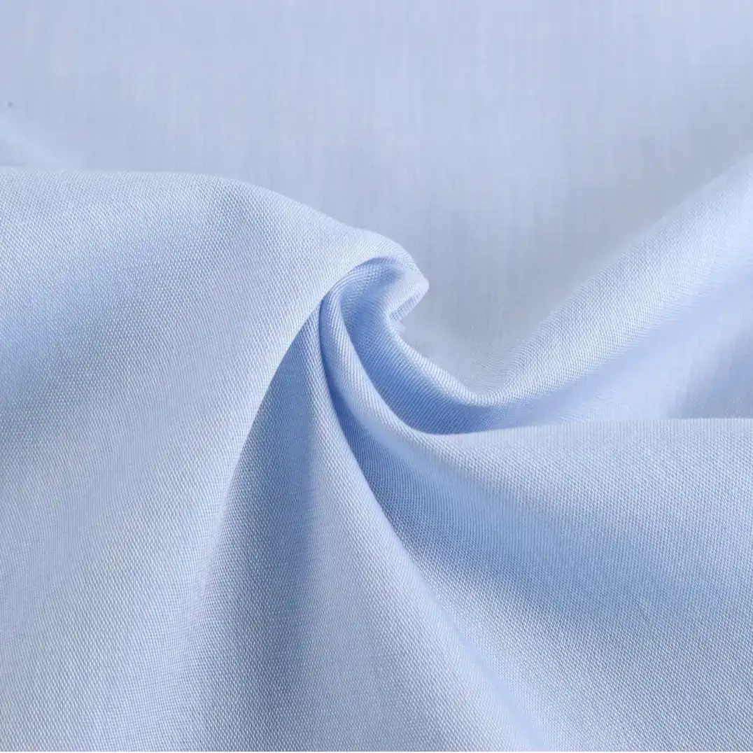 China Fabric  Cotton YD Chambray Natural Woven Fabric Cotton Blue color buy from China wholesaler bulk order at wholesale price free worldwide shipping Alibaba