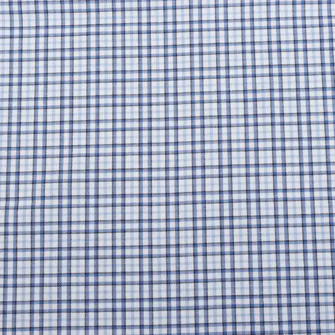 China Fabric for Pants,Jacket,Chino CVC Twill Woven Blended Fabric BCI Cotton Polyester Yarn Dyed Check color buy from China wholesaler bulk order at wholesale price free worldwide shipping Alibaba