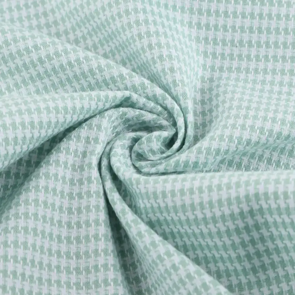 China Fabric  TC Poplin Woven Blended Fabric Polyester BCI Cotton Yarn Dyed color buy from China wholesaler bulk order at wholesale price free worldwide shipping Alibaba