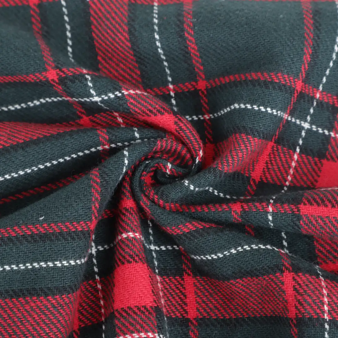 Bangladesh Fabric for Shirt,Blouse,Crop Top Cotton YD Flannel Natural Woven Fabric BCI Cotton Multi-color color buy from Bangladesh wholesaler bulk order at wholesale price free worldwide shipping Alibaba