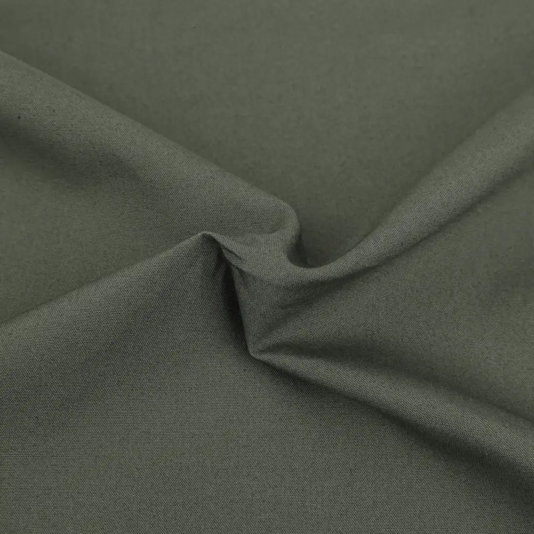 Bangladesh Fabric for Pants,Crop Top,Chino Cotton Poplin Natural Woven Fabric BCI Cotton THYME color buy from Bangladesh wholesaler bulk order at wholesale price free worldwide shipping Alibaba