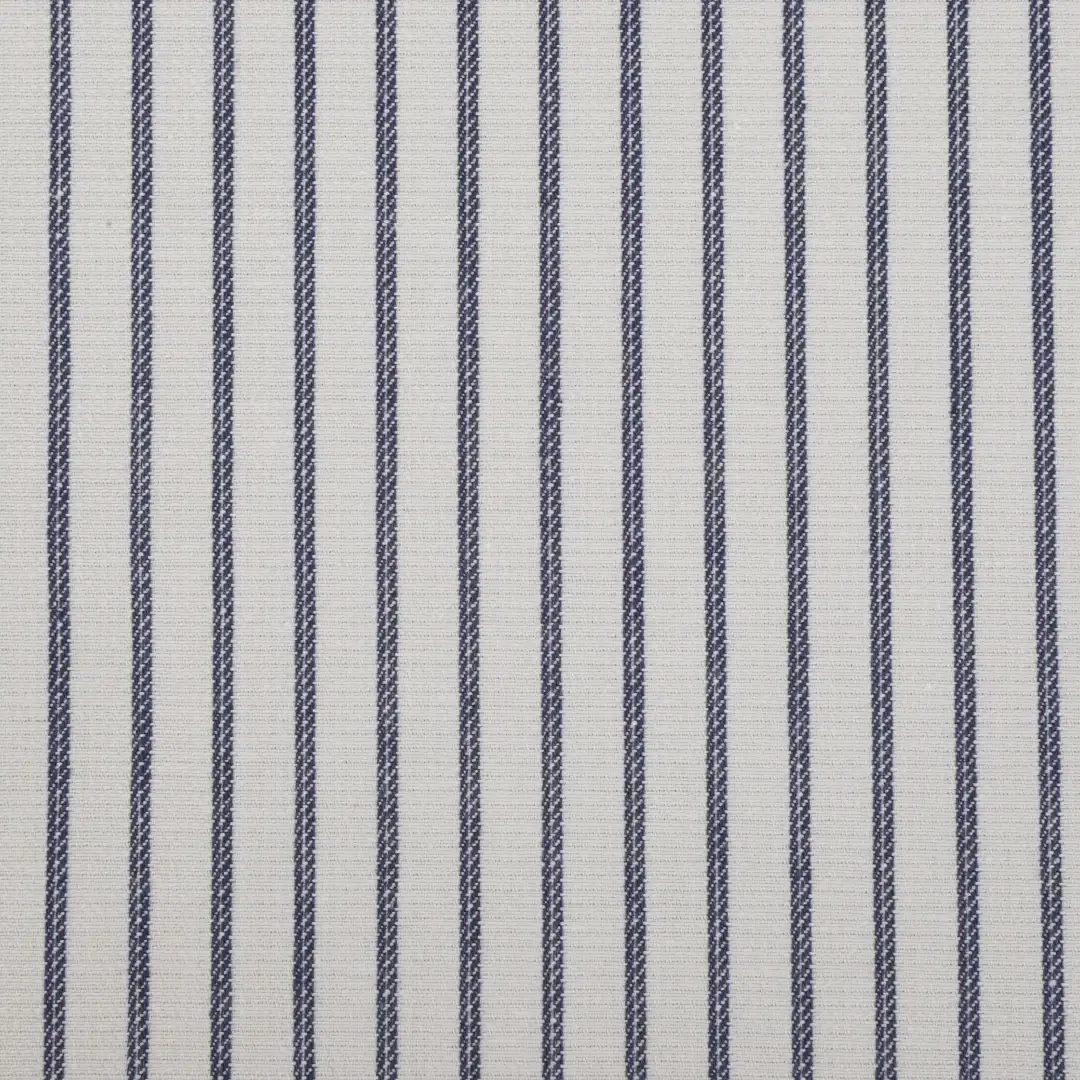 Bangladesh Fabric for Shirt,Blouse,Crop Top Cotton Dobby Natural Woven Fabric BCI Cotton Y/d Navy+Beige color buy from Bangladesh wholesaler bulk order at wholesale price free worldwide shipping Alibaba