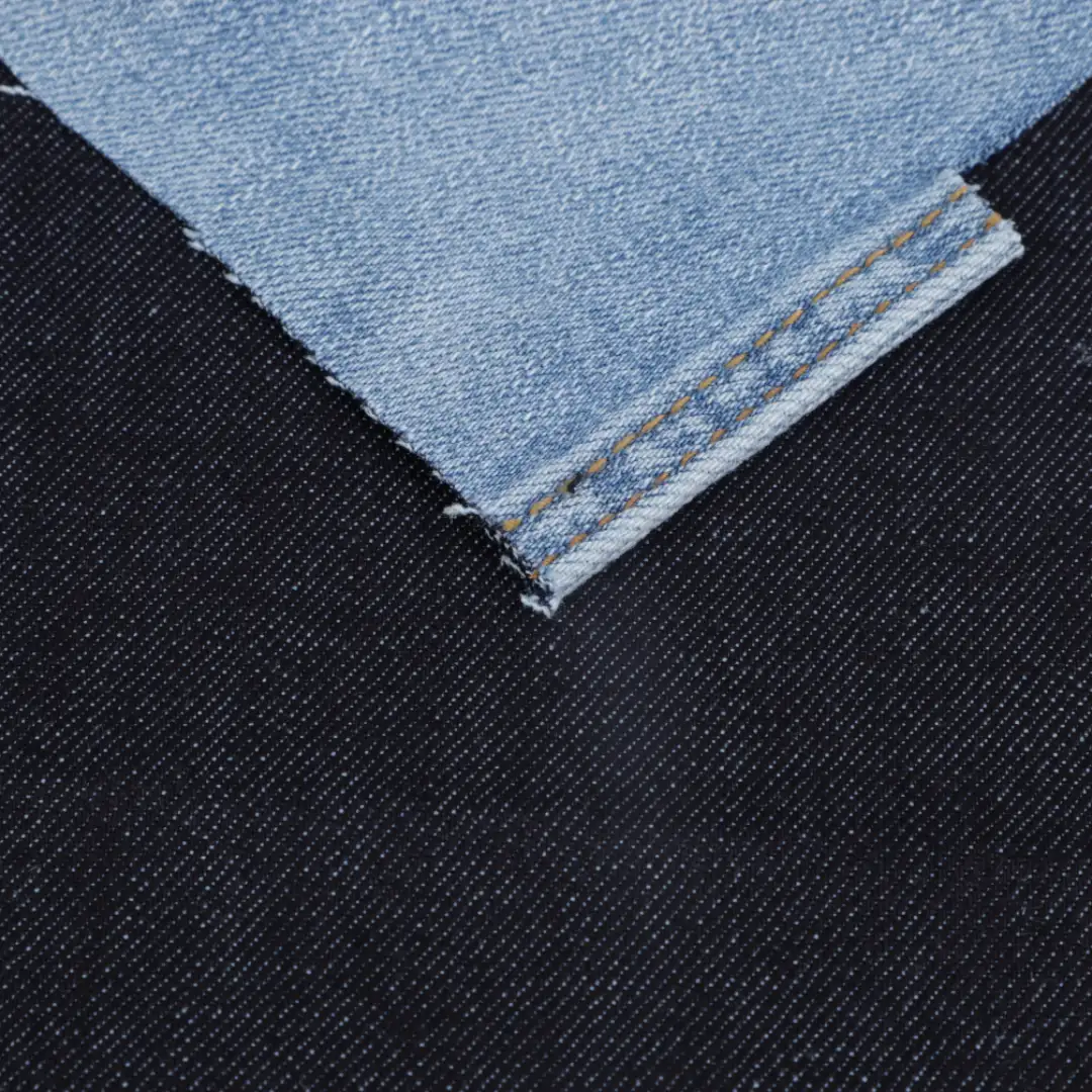 China Fabric for Denim Jacket,Jeans Cotton/Polyester Denim Denim Cotton Recycled polyester Preconsumer Cotton Spandex Carbon blue color buy from China wholesaler bulk order at wholesale price free worldwide shipping Alibaba