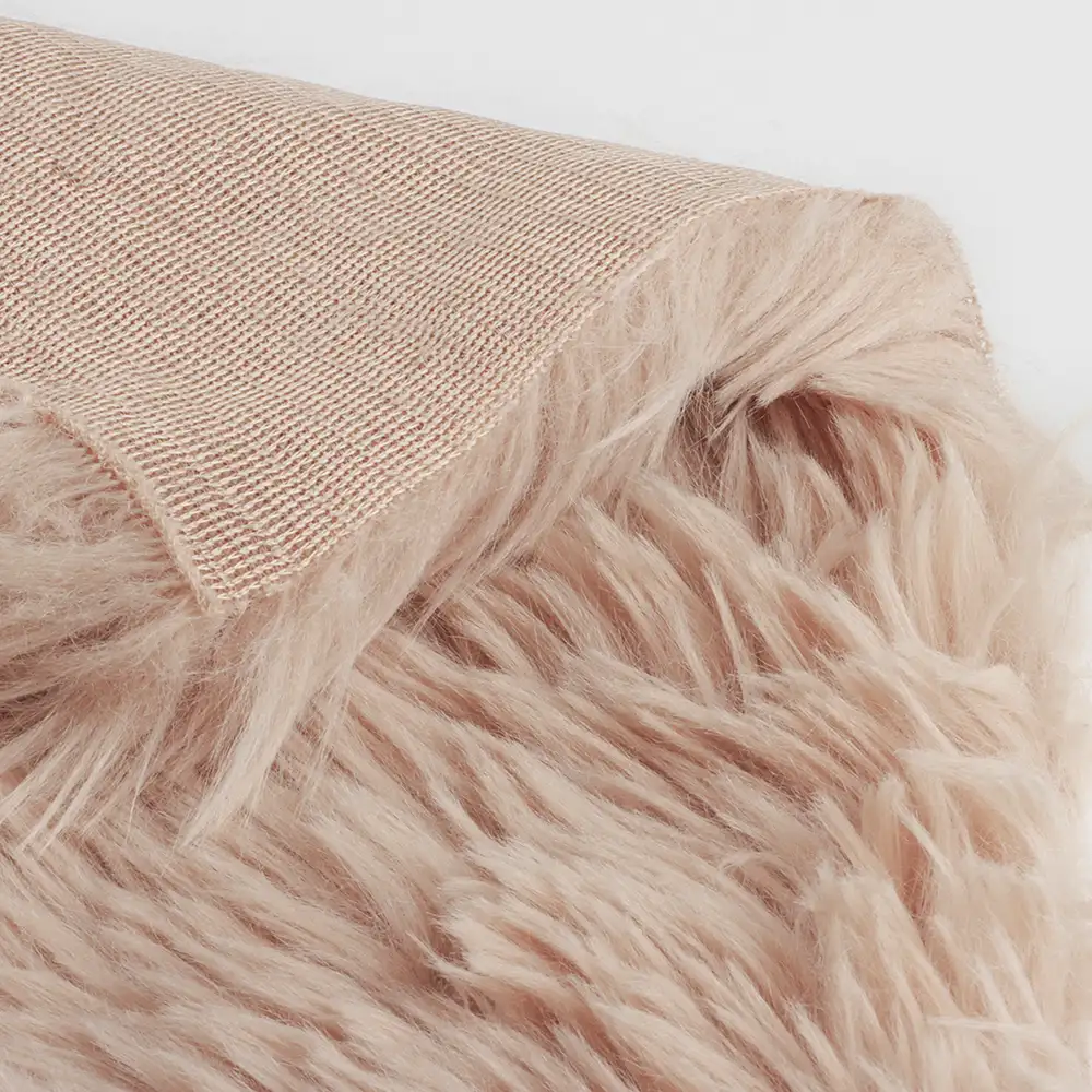 China Fabric for Overcoat,Bomber Jacket,Trench Coat Sherpa Knit Fabric Polyester Brown color buy from China wholesaler bulk order at wholesale price free worldwide shipping Alibaba