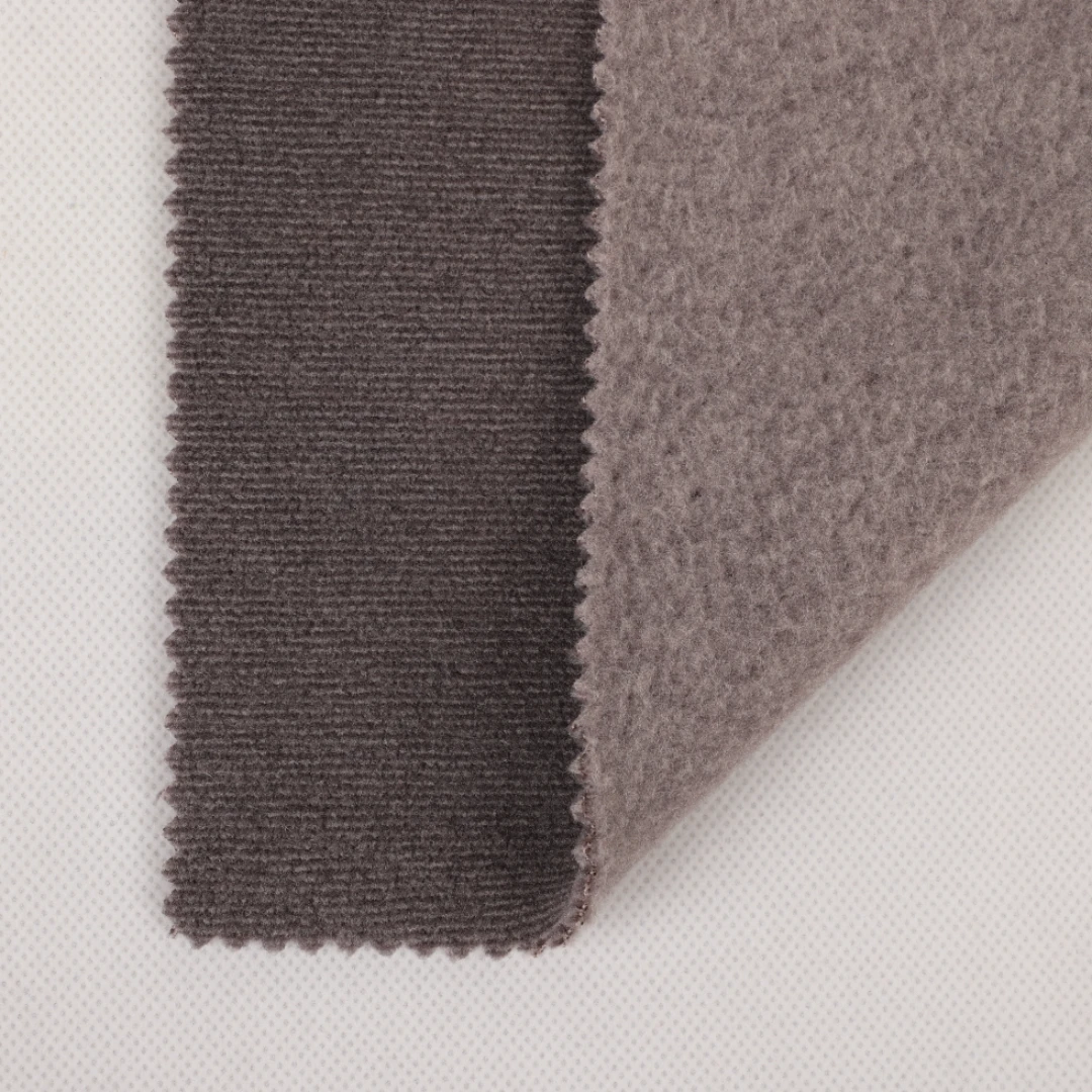 China Fabric for Hoodie,Jackets,Sweatshirt Polar Fleece Knit Fabric Polyester Brown color buy from China wholesaler bulk order at wholesale price free worldwide shipping Alibaba