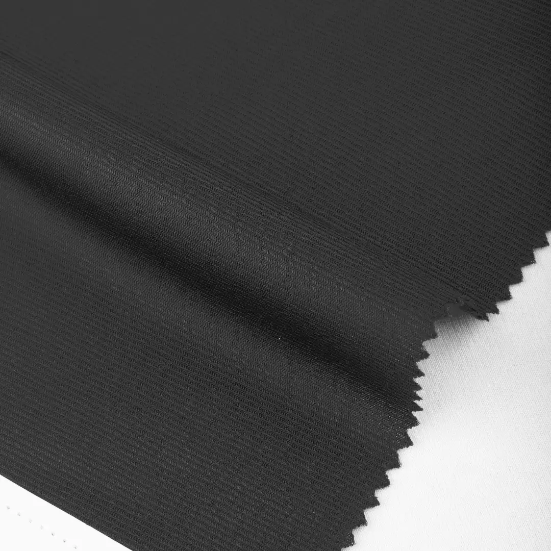 China Fabric for Pajamas,Loungewear,Hoodie Tricot Brush Knit Fabric Polyester Black color buy from China wholesaler bulk order at wholesale price free worldwide shipping Alibaba