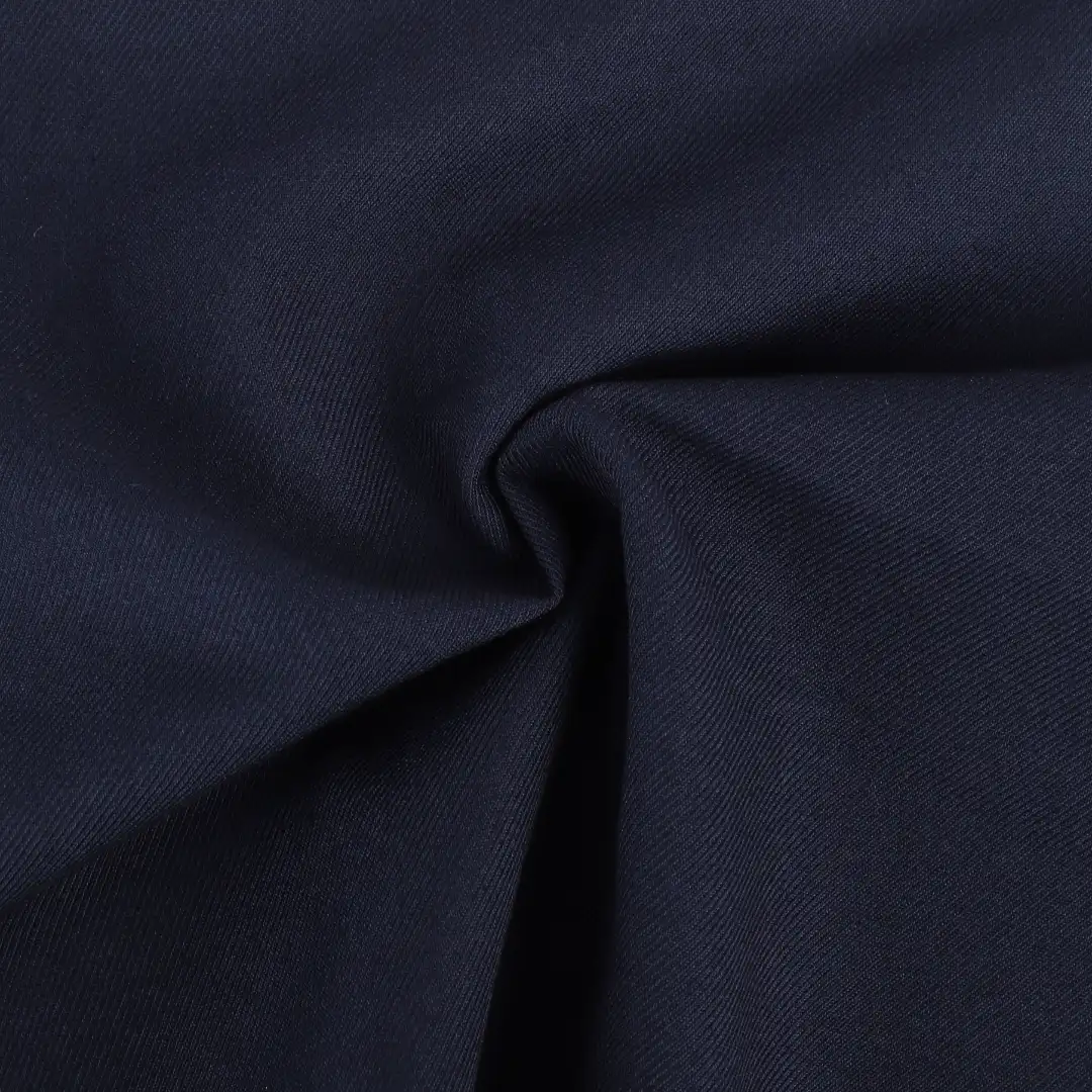 China Fabric for Pants,Jacket,Chino Polyester/Rayon Twill Woven Blended Fabric Polyester Rayon Navy color buy from China wholesaler bulk order at wholesale price free worldwide shipping Alibaba