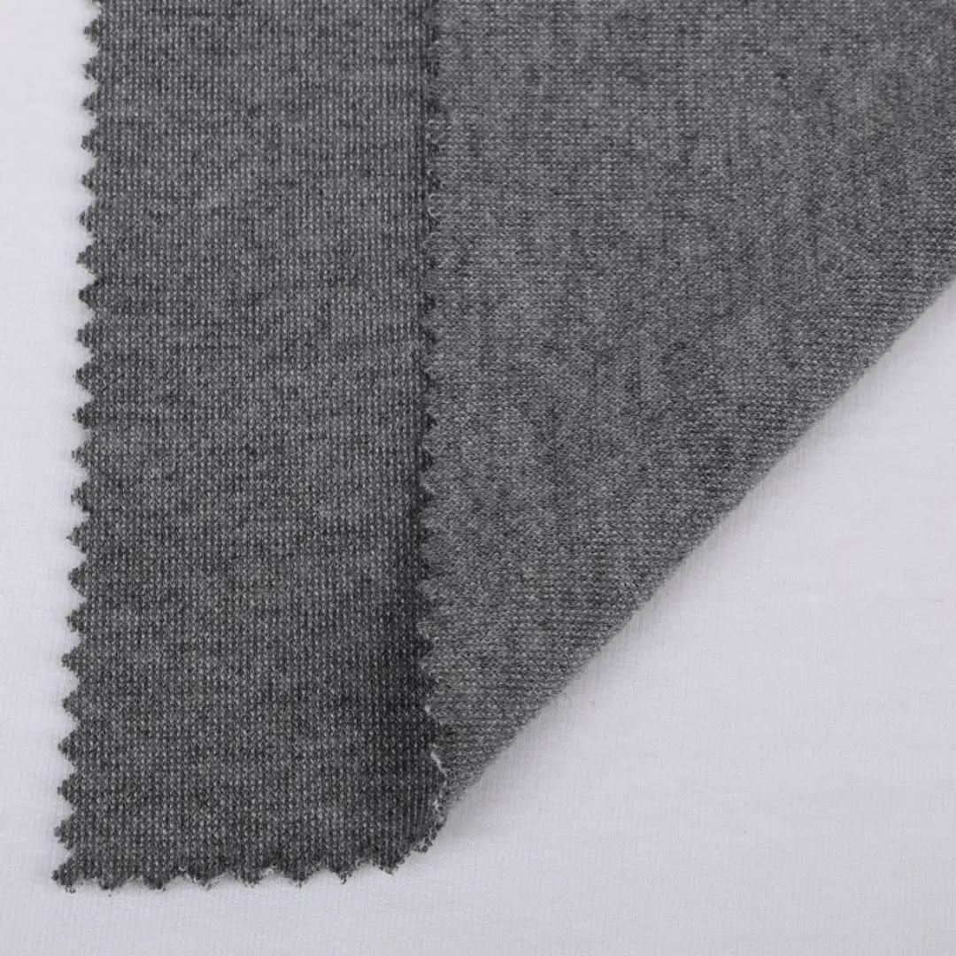 China Fabric for Loungewear,Sweatshirt,Hoodie Hacci Knit Fabric Polyester Rayon Grey color buy from China wholesaler bulk order at wholesale price free worldwide shipping Alibaba