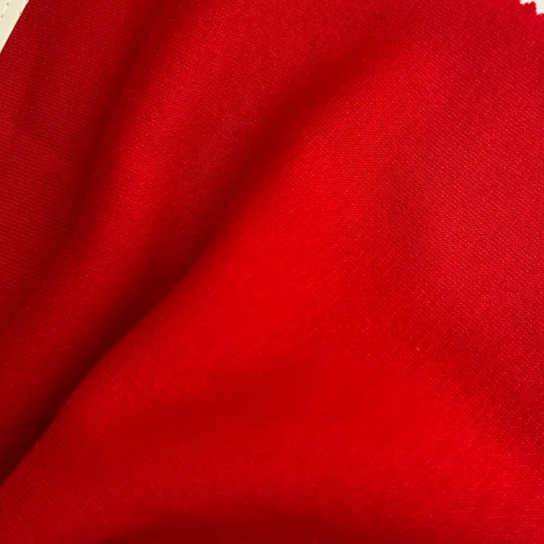 China Fabric for Hoodie,Sweatshirt,Jacket Fleece Knit Fabric Polyester Red color buy from China wholesaler bulk order at wholesale price free worldwide shipping Alibaba