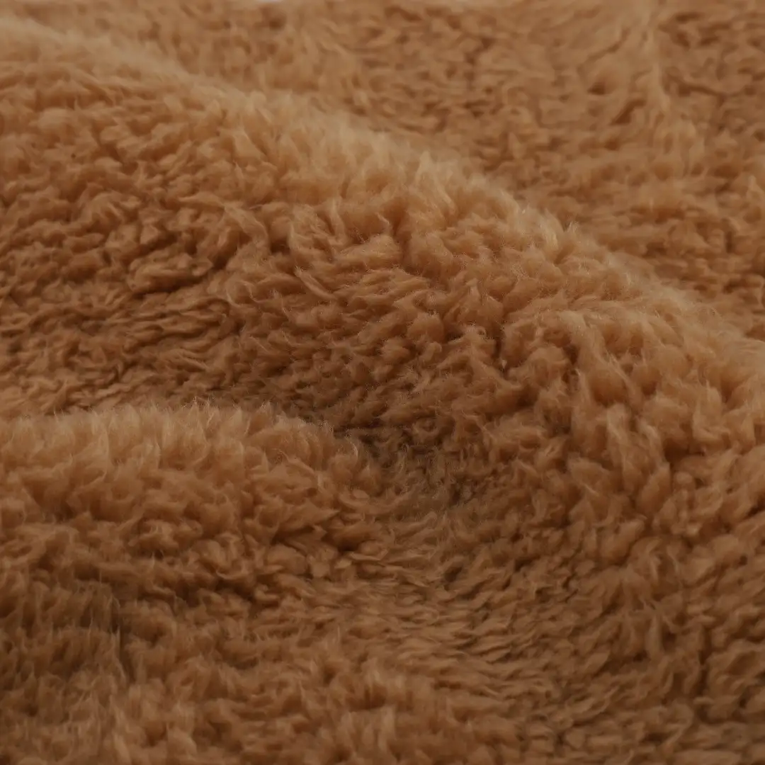 China Fabric for Overcoat,Bomber Jacket,Trench Coat Sherpa Knit Fabric Polyester AOP color buy from China wholesaler bulk order at wholesale price free worldwide shipping Alibaba