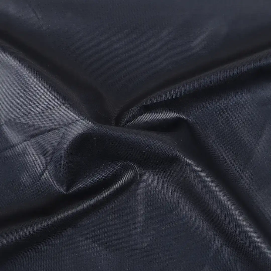 China Fabric for Pajamas,Loungewear,Blouse Polyester Pongee Synthetic Woven Fabric Polyester Black color buy from China wholesaler bulk order at wholesale price free worldwide shipping Alibaba