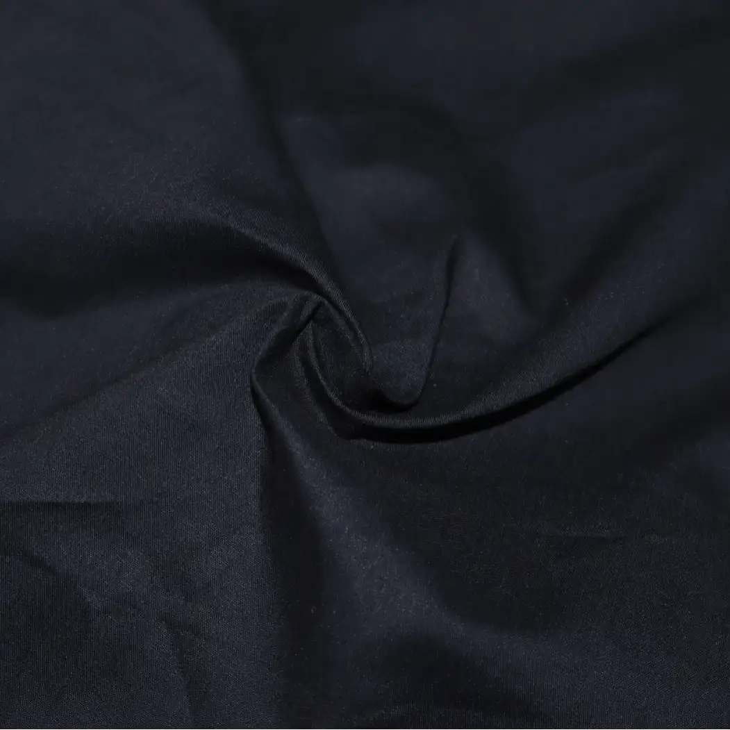 China Fabric for Blouse,Skirt,Crop Top Cotton Poplin Natural Woven Fabric Cotton Black color buy from China wholesaler bulk order at wholesale price free worldwide shipping Alibaba