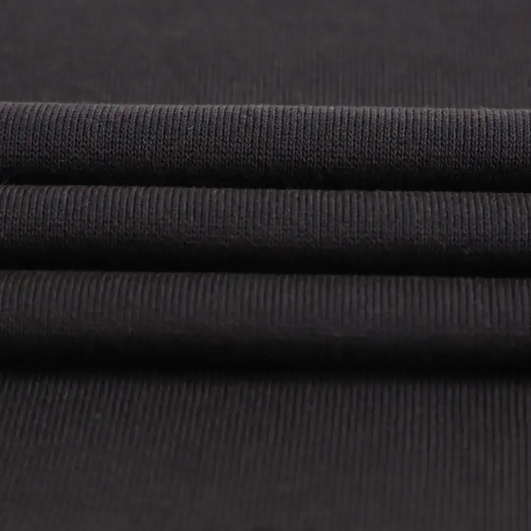 Bangladesh Fabric for Hoodie,Sweatshirt,Jacket Fleece Knit Fabric Polyester Cotton Black color buy from Bangladesh wholesaler bulk order at wholesale price free worldwide shipping Alibaba