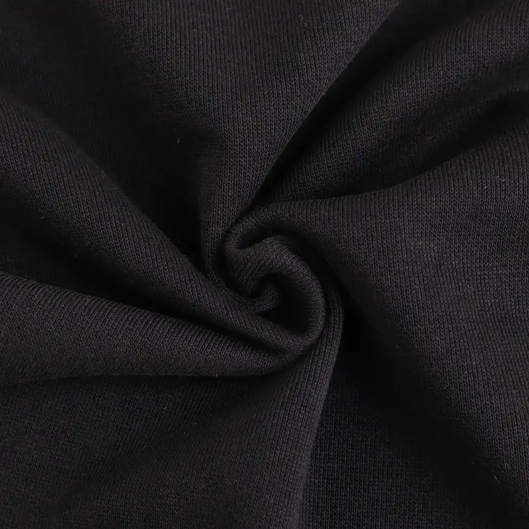 Bangladesh Fabric for Hoodie,Sweatshirt,Jacket Fleece Knit Fabric Polyester Cotton Black color buy from Bangladesh wholesaler bulk order at wholesale price free worldwide shipping Alibaba