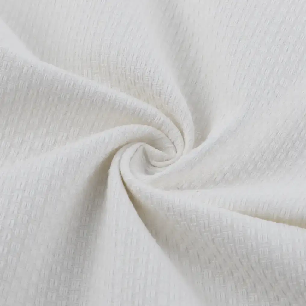 Bangladesh Fabric for Shirt,Crop Top,Skirt Cotton Dobby Natural Woven Fabric Cotton White color buy from Bangladesh wholesaler bulk order at wholesale price free worldwide shipping Alibaba