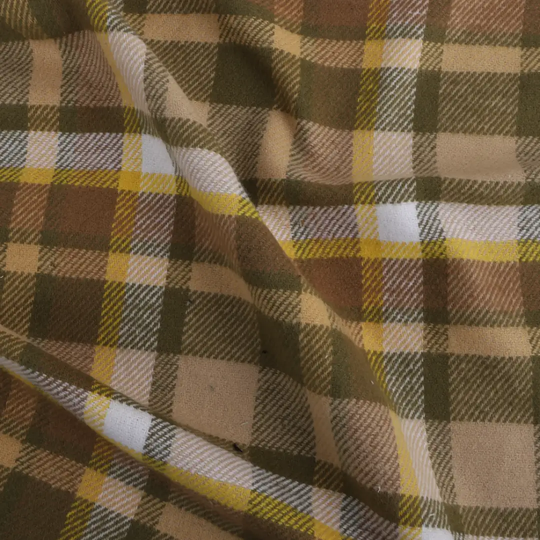 Bangladesh Fabric for Shirt,Crop Top,Skirt,Over Shirt Cotton YD Flannel Natural Woven Fabric BCI Cotton Multi Color color buy from Bangladesh wholesaler bulk order at wholesale price free worldwide shipping Alibaba