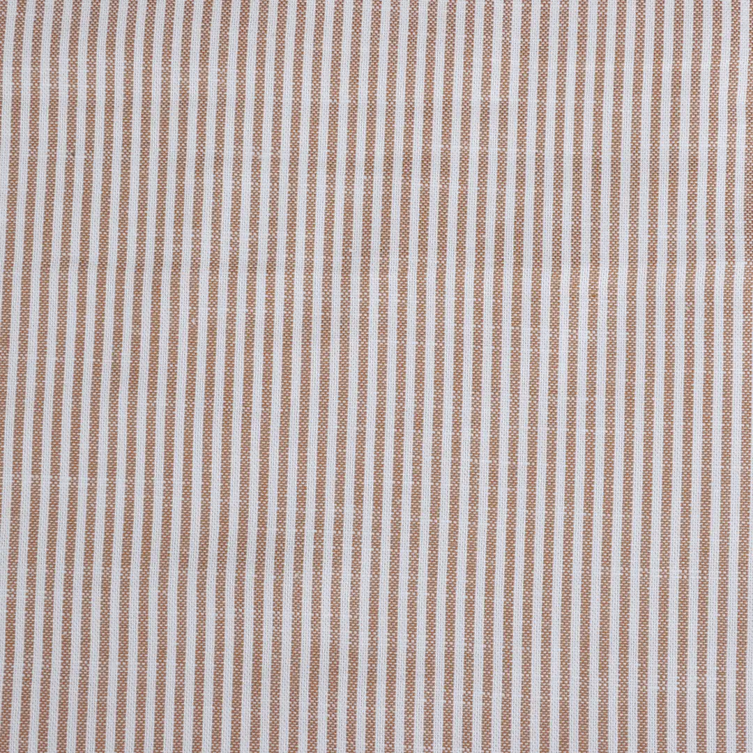 Bangladesh Fabric for Shirt,Crop Top,Skirt,Over Shirt Cotton YD Oxford Natural Woven Fabric BCI Cotton White/Orange color buy from Bangladesh wholesaler bulk order at wholesale price free worldwide shipping Alibaba