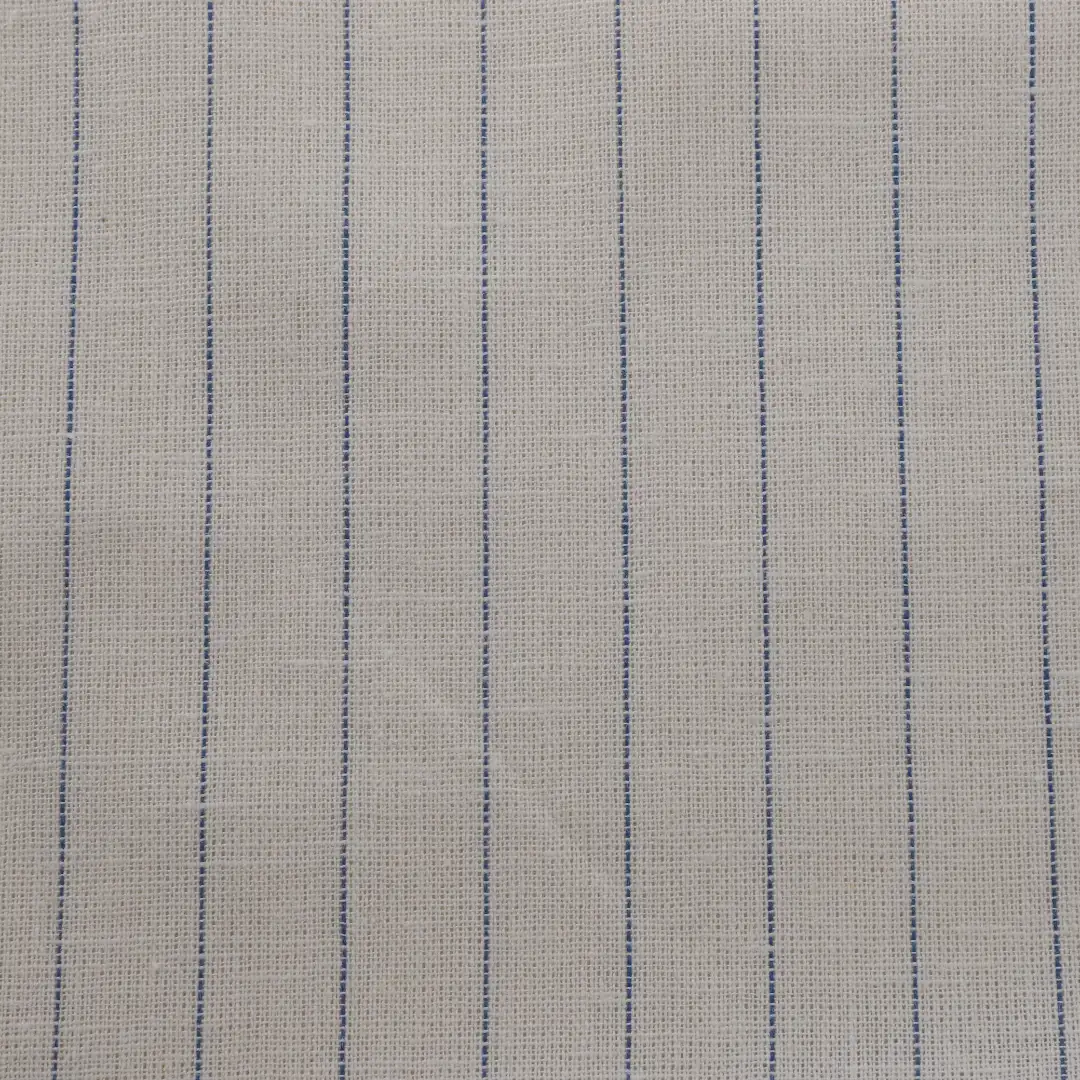 Bangladesh Fabric for Shirt,Crop Top,Skirt,Over Shirt Linen/Cotton Plain Natural Woven Fabric Cotton Linen Brow/Blue color buy from Bangladesh wholesaler bulk order at wholesale price free worldwide shipping Alibaba