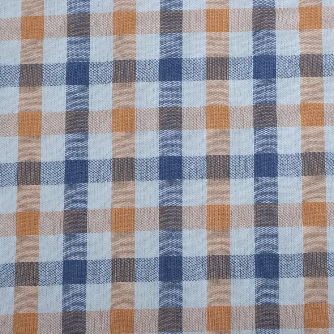 Bangladesh Fabric for Over Shirt,Skirt,Crop Top  Cotton Seersucker Natural Woven Fabric Cotton White and Brown color buy from Bangladesh wholesaler bulk order at wholesale price free worldwide shipping Alibaba