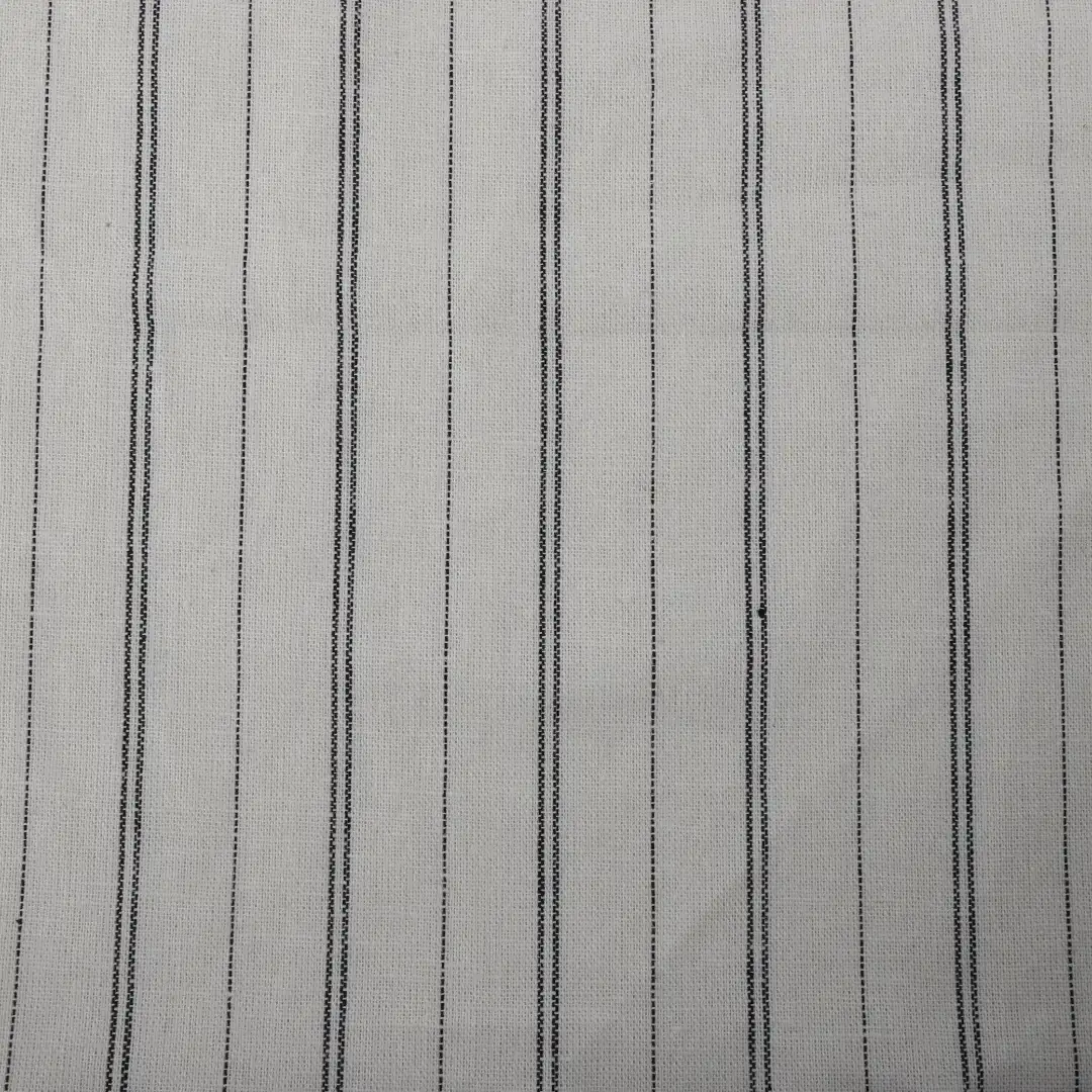 Bangladesh Fabric for Shirt,Crop Top,Skirt,Over Shirt Linen/Cotton Plain Natural Woven Fabric Cotton Linen White and Black color buy from Bangladesh wholesaler bulk order at wholesale price free worldwide shipping Alibaba