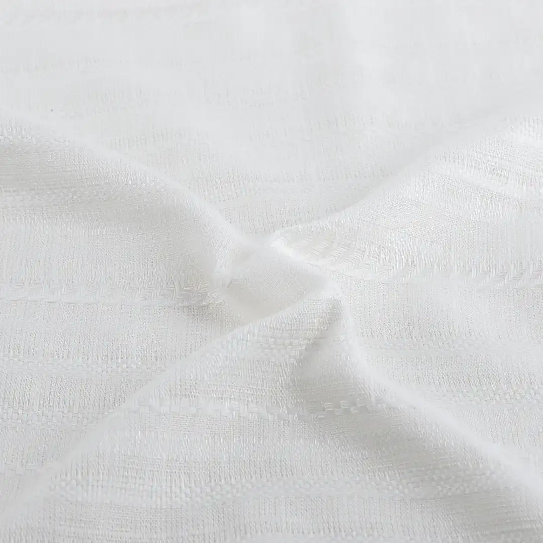 Bangladesh Fabric for Shirt,Crop Top,Skirt Cotton Dobby Natural Woven Fabric Viscose Cotton Off White color buy from Bangladesh wholesaler bulk order at wholesale price free worldwide shipping Alibaba