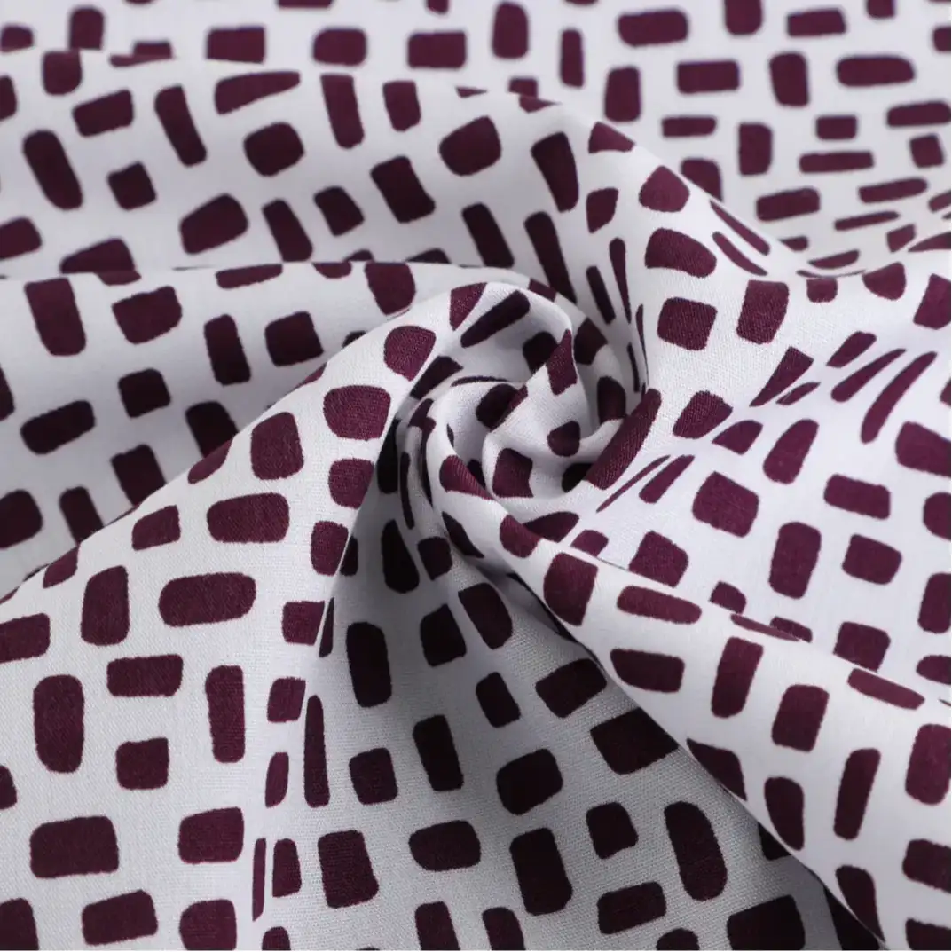 China Fabric for Blouse,Skirt,Crop Top Cotton Poplin Natural Woven Fabric BCI Cotton Multi Color color buy from China wholesaler bulk order at wholesale price free worldwide shipping Alibaba