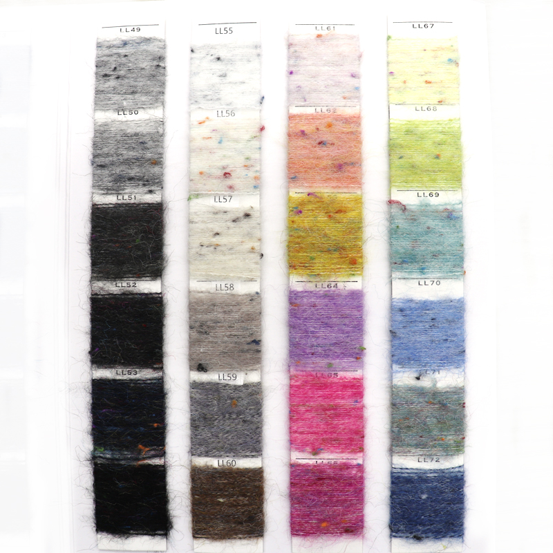 China Yarn for Open Cardigan (Sweater),Round Neck Pullover (Sweater),Hoodie  (Sweater) Mossy Yarn Fancy Yarn Recycled Polyester Polyester Acrylic Wool Spandex Ecru color buy from China wholesaler bulk order at wholesale price free worldwide shipping Alibaba