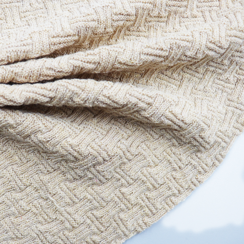 China Yarn for Polo T-shirt (Sweater),Crew Neck Pullover (Sweater),Half-Zipper Cardigan (Sweater) Semi-Worsted Spun Regular Yarn Recycled Polyester Acrylic Nylon Wool Beige Melange color buy from China wholesaler bulk order at wholesale price free worldwide shipping Alibaba