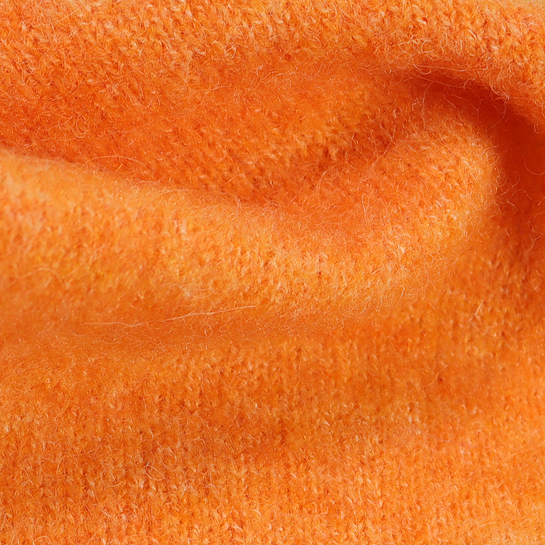 China Yarn for Dresses (Cardigan Open) (Sweater),Crop Top Pullover (Sweater) Mossy Yarn Fancy Yarn Wool Acrylic Nylon Alpaca Spandex Orange color buy from China wholesaler bulk order at wholesale price free worldwide shipping Alibaba