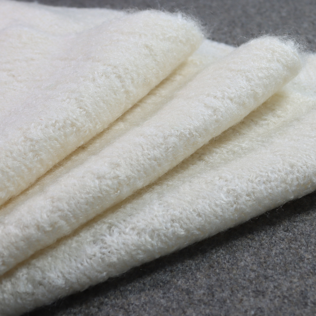 China Yarn for Ladies Vest (Sweater),Crop Top Pullover (Sweater),Dresses (Cardigan Button) (Sweater) Mossy Yarn Fancy Yarn Acrylic Polyester Spandex White color buy from China wholesaler bulk order at wholesale price free worldwide shipping Alibaba