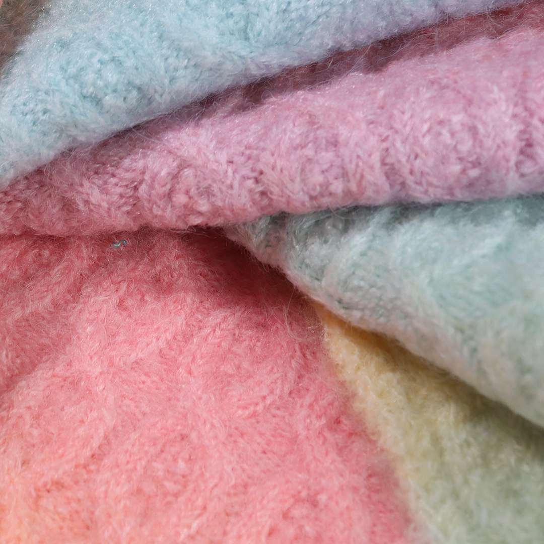 China Yarn for Dresses (Cardigan Open) (Sweater),Crop Top Pullover (Sweater) Mossy Yarn Fancy Yarn Acrylic Polyester Wool Nylon Spandex Gradient Ramp color buy from China wholesaler bulk order at wholesale price free worldwide shipping Alibaba