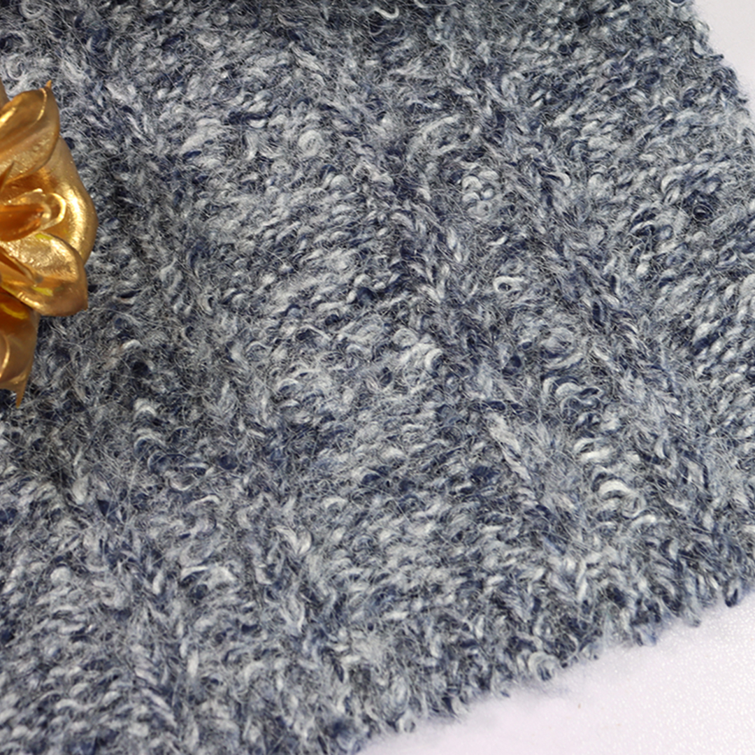 China Yarn for Open Cardigan (Sweater),Hoodie  (Sweater),Round Neck Pullover (Sweater) Mossy Yarn Fancy Yarn Recycled Polyester Polyester Nylon Spandex Blur Melange color buy from China wholesaler bulk order at wholesale price free worldwide shipping Alibaba