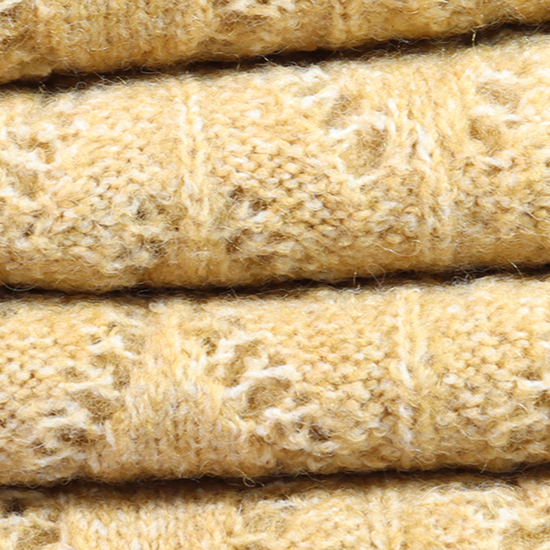 China Yarn for Half-Zipper Cardigan (Sweater),Crew Neck Pullover (Sweater),Polo T-shirt (Sweater) Mossy Yarn Fancy Yarn Recycled Polyester Acrylic Wool Spandex Light Brown color buy from China wholesaler bulk order at wholesale price free worldwide shipping Alibaba