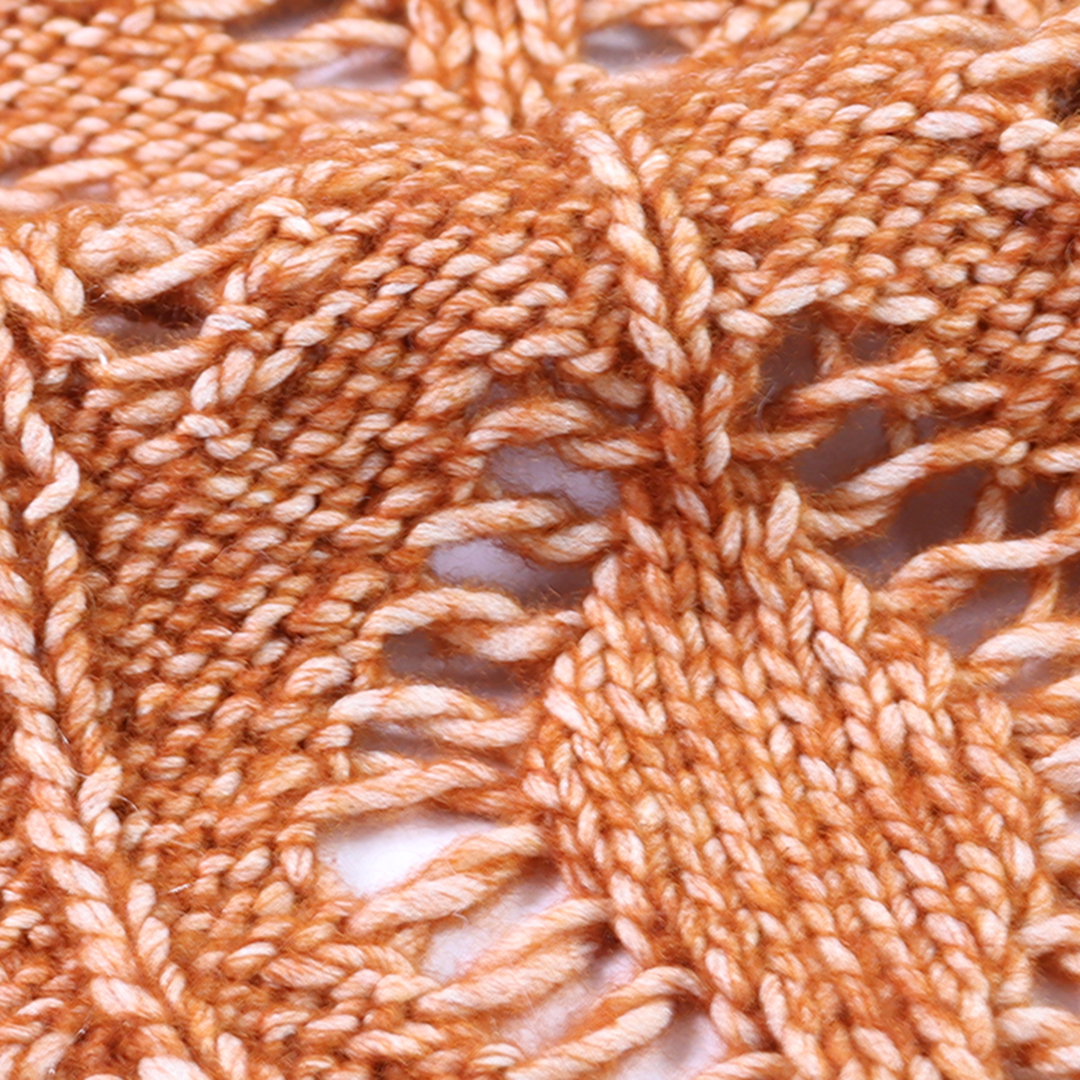 China Yarn for Knitted Jacket (Sweater),Hoodie  (Sweater),Half-Zipper Cardigan (Sweater) Air Spun Yarn Fancy Yarn Recycled Polyester Polyester Orange color buy from China wholesaler bulk order at wholesale price free worldwide shipping Alibaba