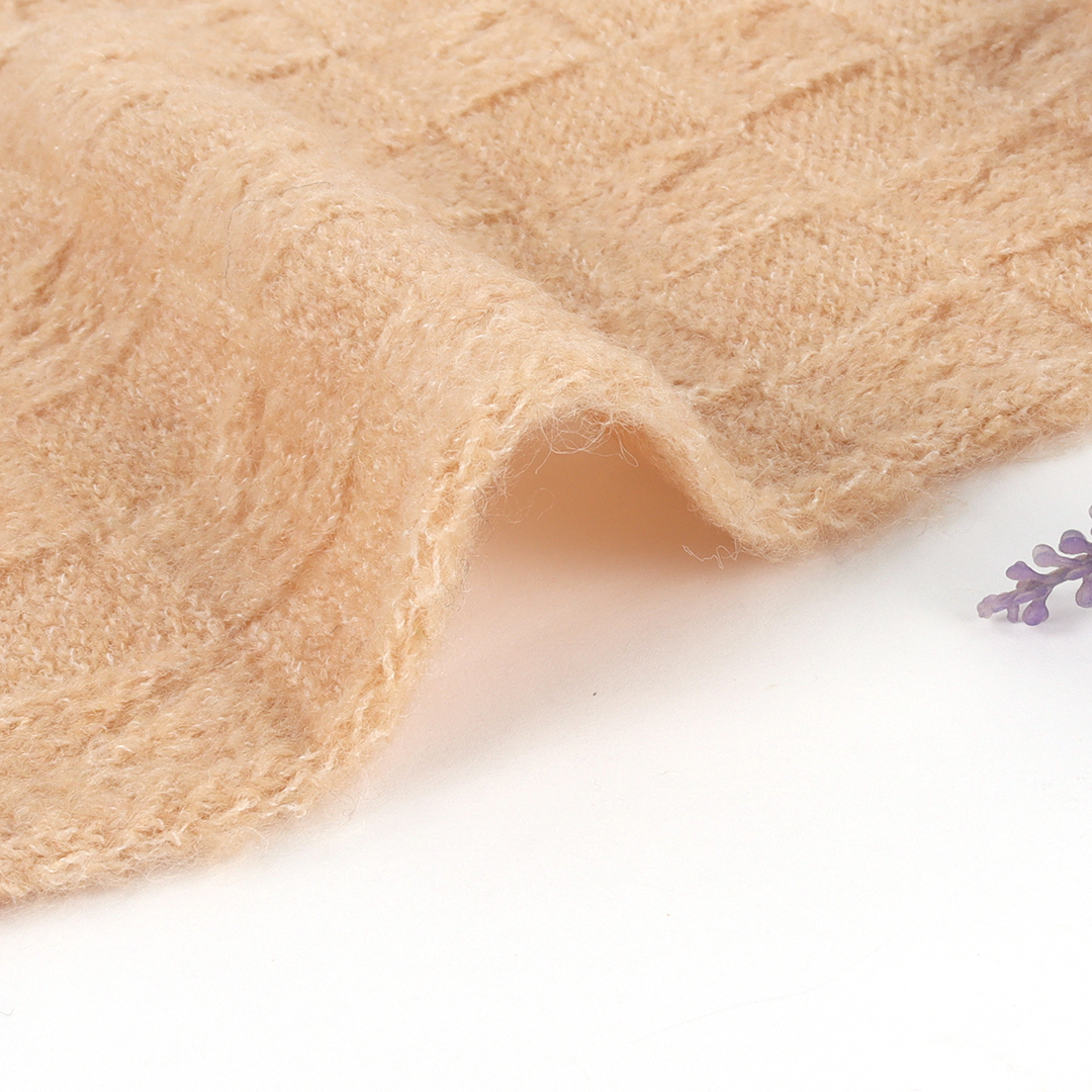 China Yarn for Open Cardigan (Sweater),Hoodie  (Sweater),Round Neck Pullover (Sweater) Mossy Yarn Fancy Yarn Acrylic Nylon Recycled Polyester Spandex Light Brown color buy from China wholesaler bulk order at wholesale price free worldwide shipping Alibaba