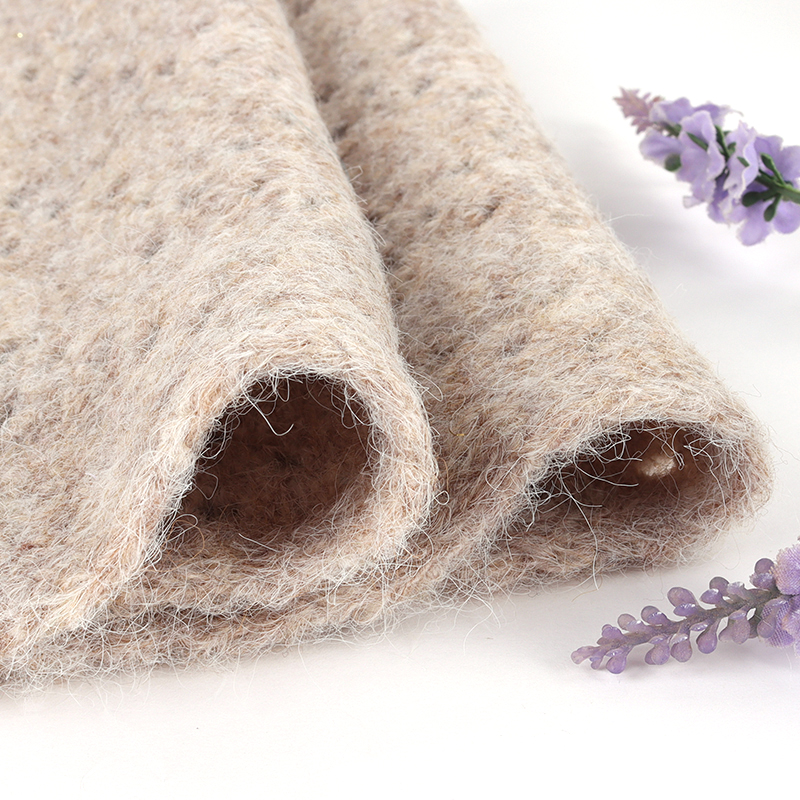 China Yarn for Dresses (Cardigan Button) (Sweater),Ladies Vest (Sweater)  Mossy Yarn Fancy Yarn Polyester Recycled Polyester Spandex Acrylic Light Brown color buy from China wholesaler bulk order at wholesale price free worldwide shipping Alibaba