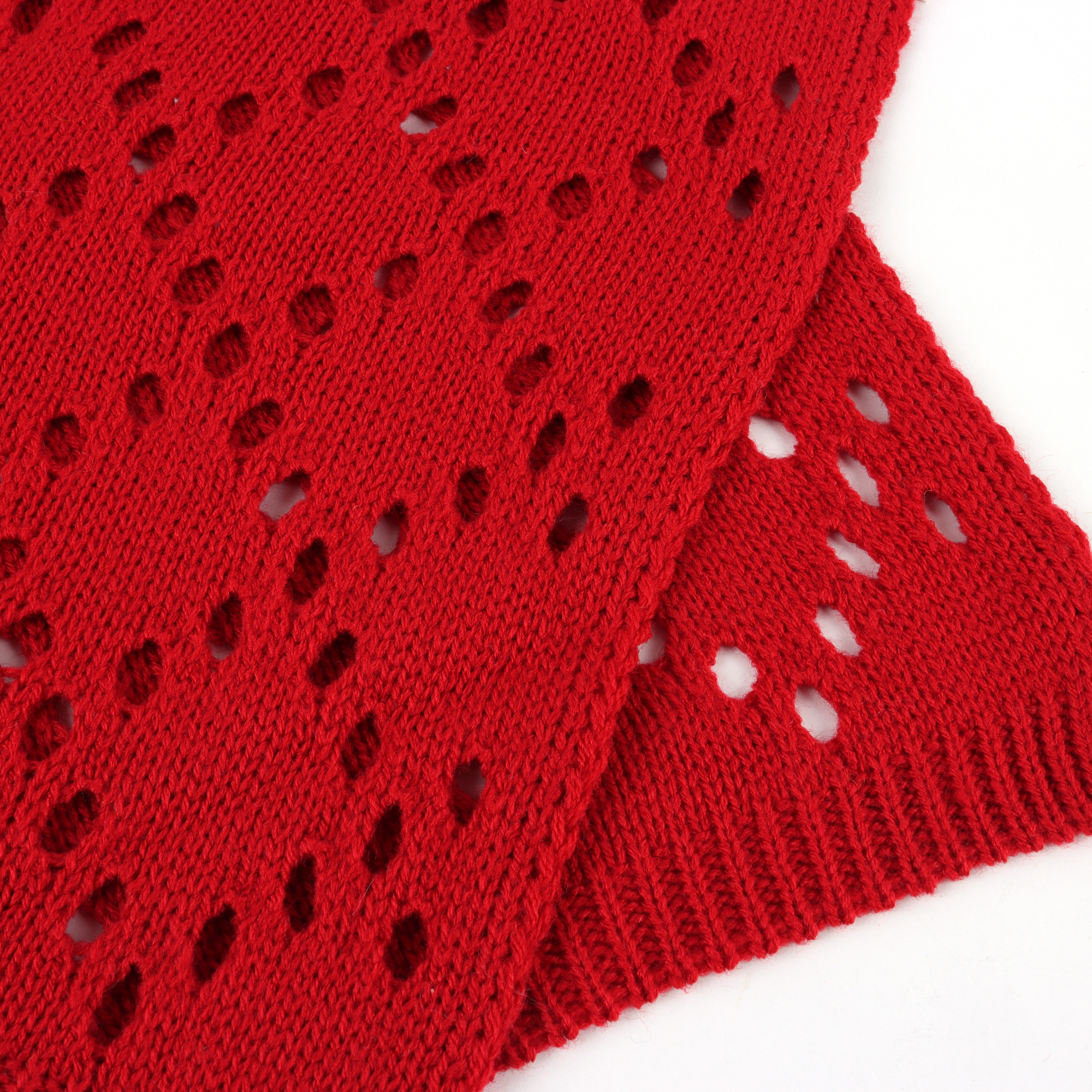 China Yarn for Dresses (Cardigan Open) (Sweater),Crop Top Pullover (Sweater) Ring Spun Regular Yarn Acrylic Red color buy from China wholesaler bulk order at wholesale price free worldwide shipping Alibaba